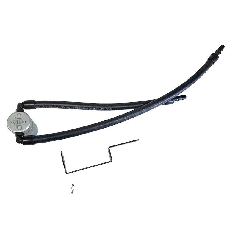 J&L 11-22 Jeep Grand Cherokee 5.7L Passenger Side Oil Separator 3.0 – Clear Anodized