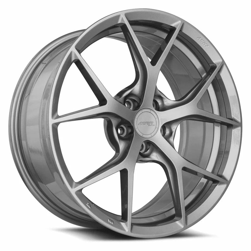 MRR FS6 20″ 5×100 up to 5×120.7 Gloss Gun Metal (Custom Drilled)
