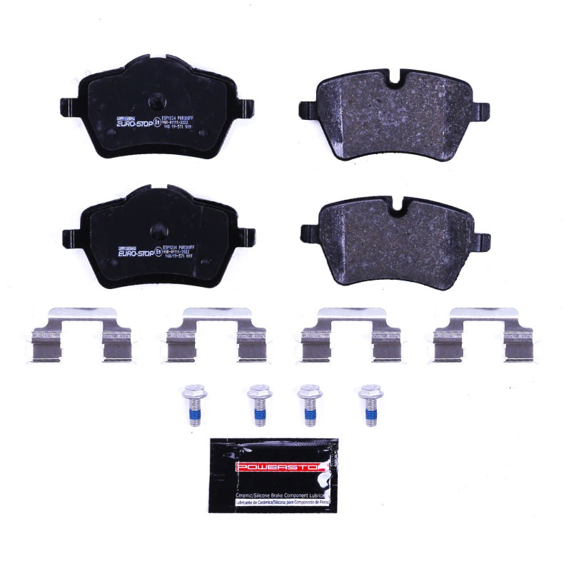 PowerStop Power Stop 13-16 Mini Cooper Paceman Euro-Stop ECE-R90 Front Brake Pads