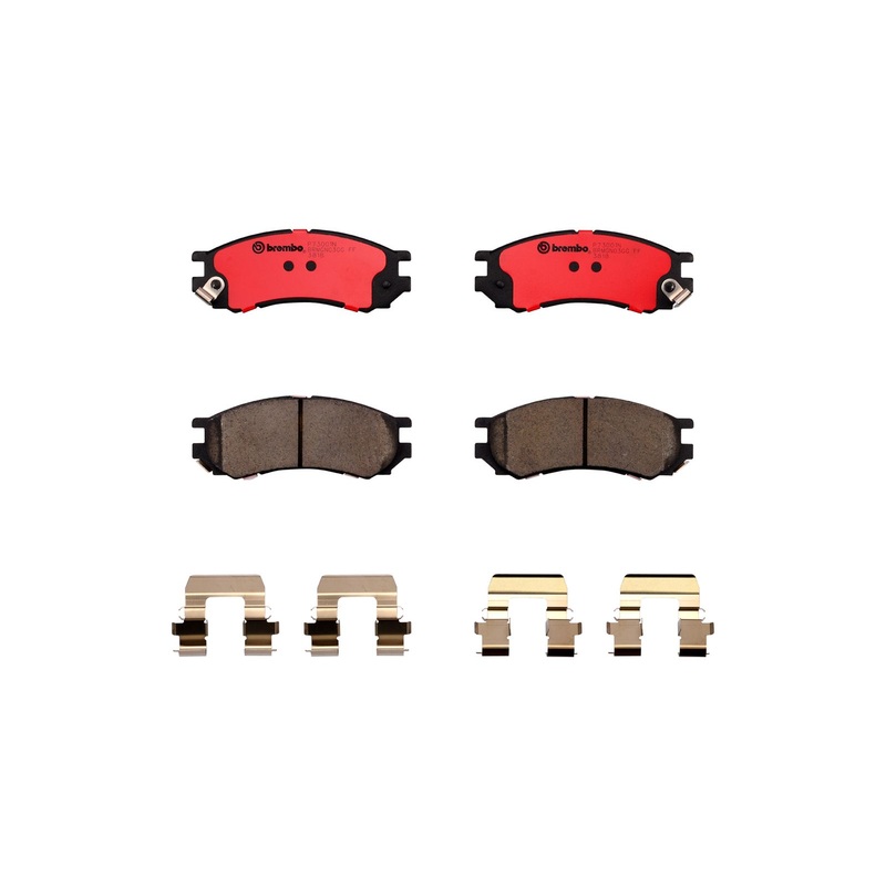 PRIME Ceramic Front Disc Brake Pad Set – P73001N