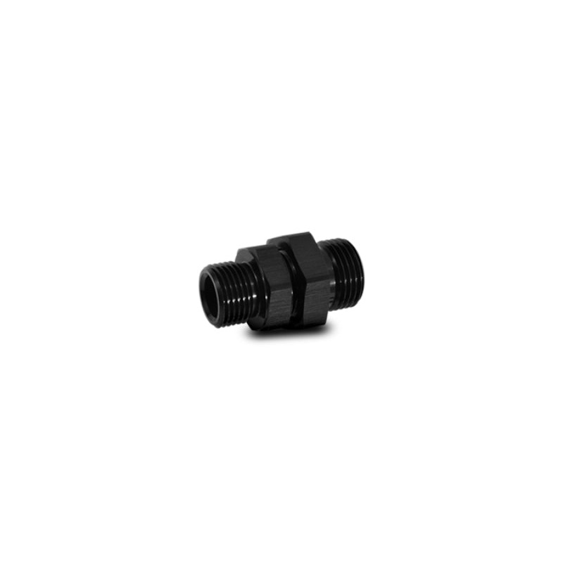 Vibrant -6 ORB Male to Male Union Adapter – Anodized Black