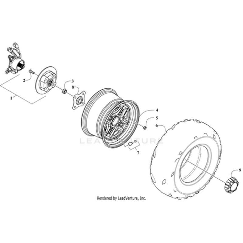 Wheel by Arctic Cat