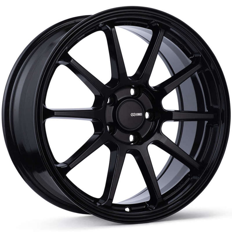 Enkei PX-10 18×8 5×114.3 45mm Offset 72.6mm Bore Gloss Black Wheel