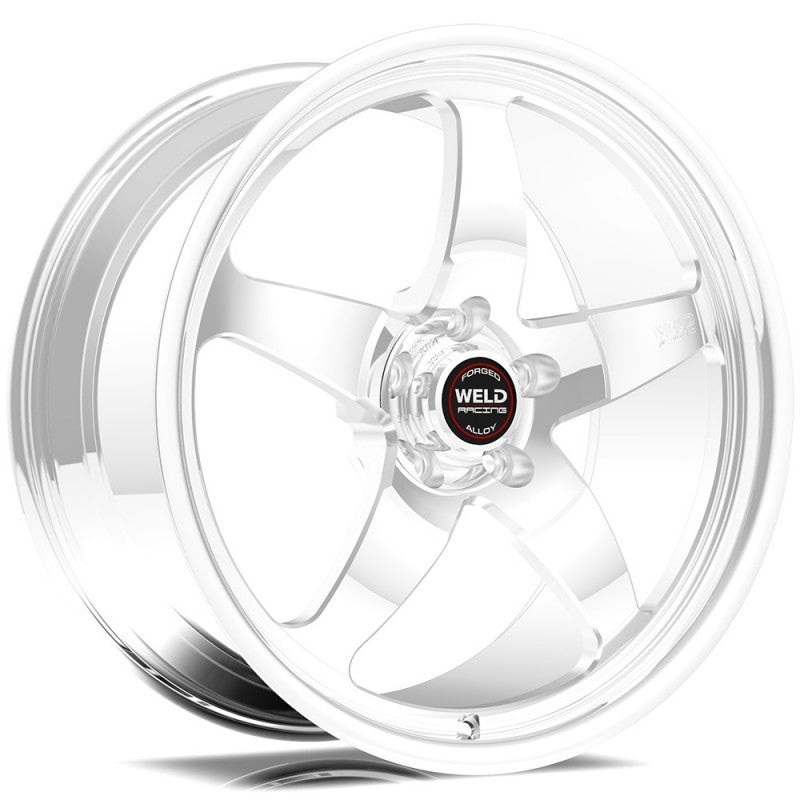 Weld S71 17×10 / 5×5 BP / 7.2in. BS Polished Wheel (High Pad) – Polished Single-Beadlock