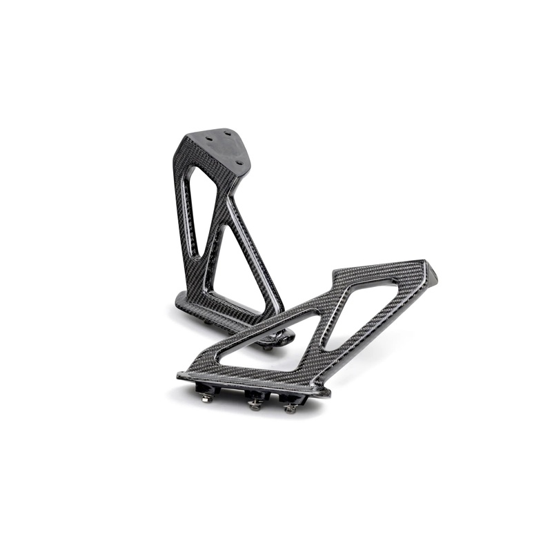 SEIBON CARBON FIBER OE-Style Rear Spoiler Mounting Bracket 2023+ HONDA CIVIC TYPE R FL5