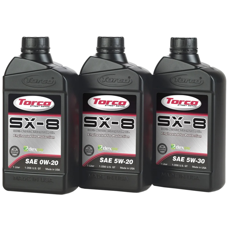 TORCO SX-8 100% SYNTHETIC ENGINE OIL 5W-20