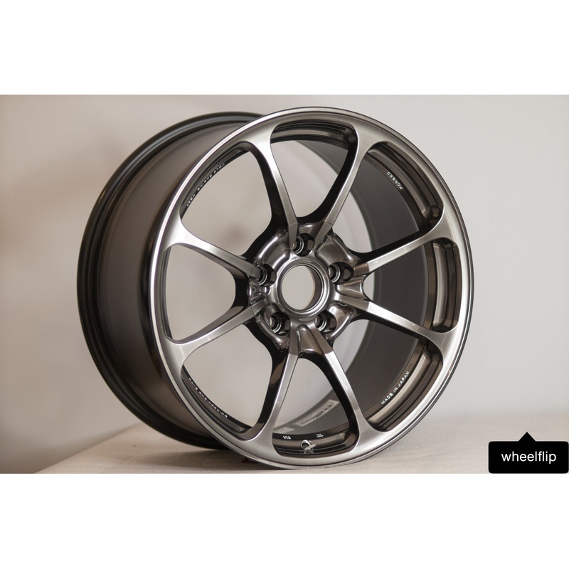 Volk Racing NE24 18×9.5 +38 5×114.3 Shining Black Metal (SET)