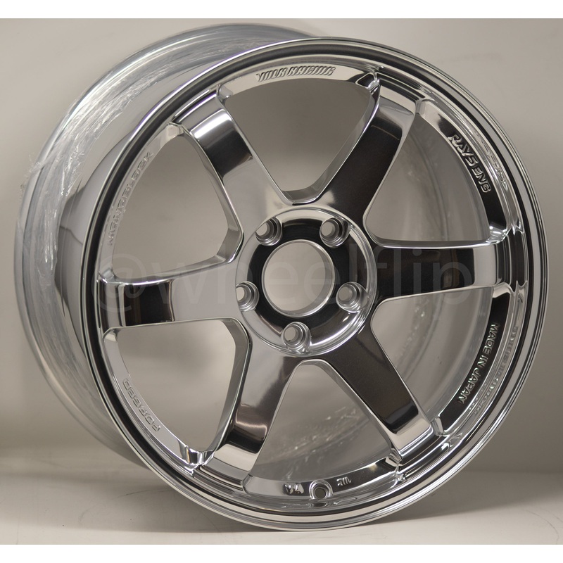 Volk Racing TE37SL 18×9.5 +38 5×120 Ceramic Polished (SET)