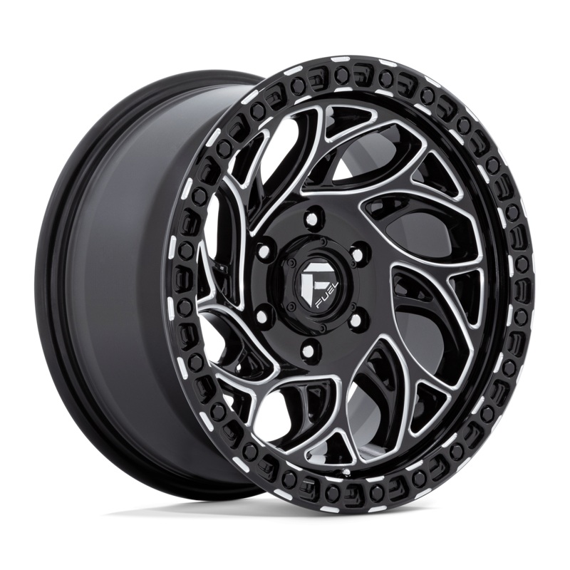 Fuel Wheels D840 Runner OR 17″ 5×127 Gloss Black Milled