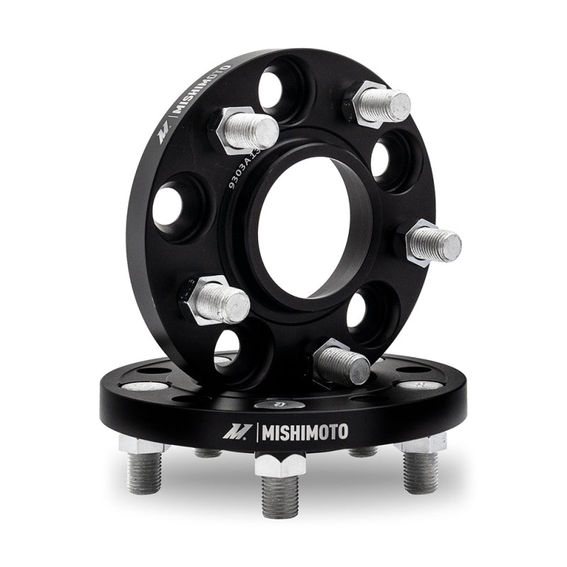 Mishimoto Wheel Spacers – 5×114.3 – 66.1 – 20 – M12 – Black