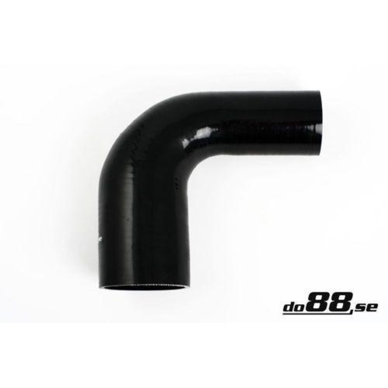 Silicone Hose Black 90 degree 2,5 – 3” (63 – 76mm)