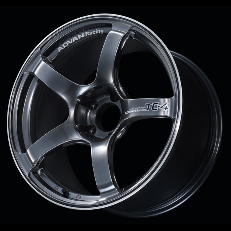 Advan TC-4 Wheel – 18×7.0 +41 | 4×100 | Racing Gun Metallic & Ring