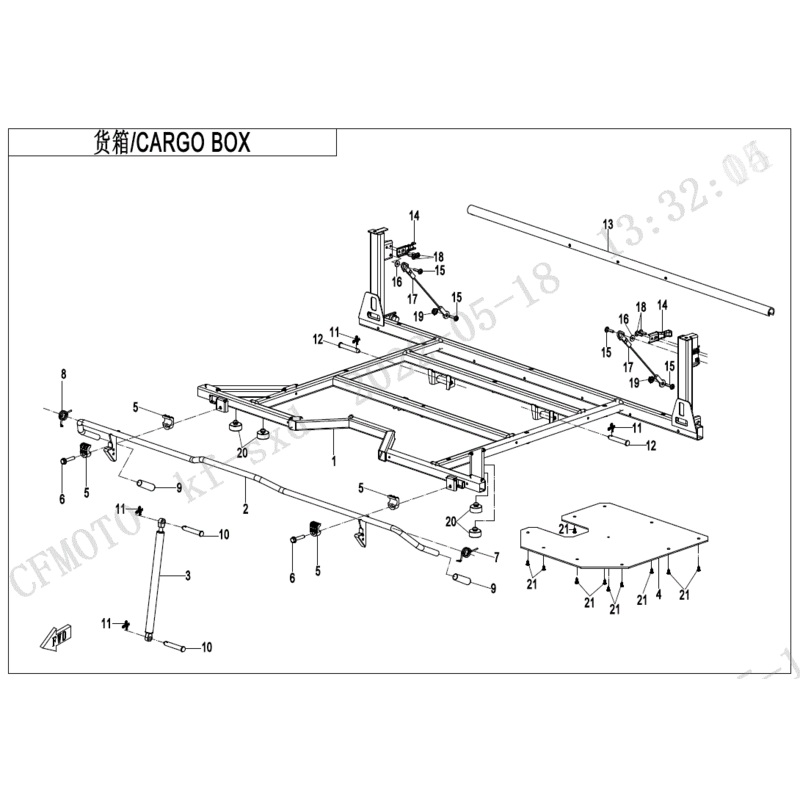 Base Frame  by CF Moto