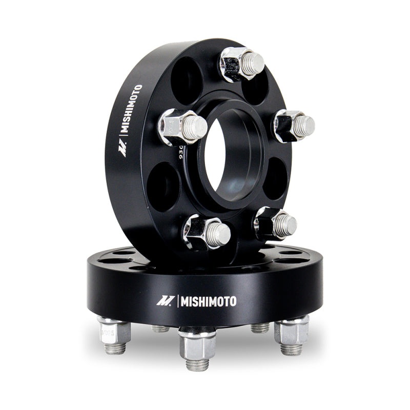 Mishimoto Wheel Spacers – 5X114.3 / 70.5 / 50 / M14 – Black
