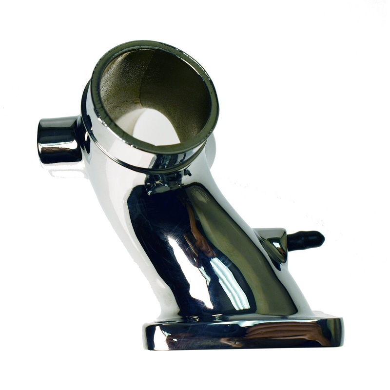 Chrome SU Upswept Manifold Assembly