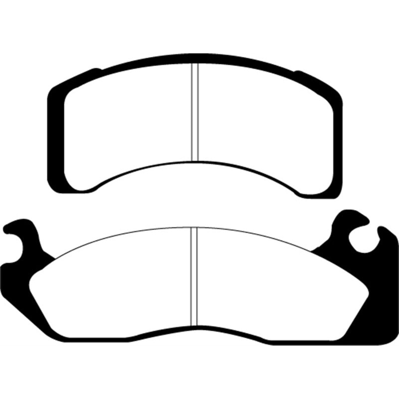 EBC 84 Ford Fairmont 2.3 Greenstuff Front Brake Pads