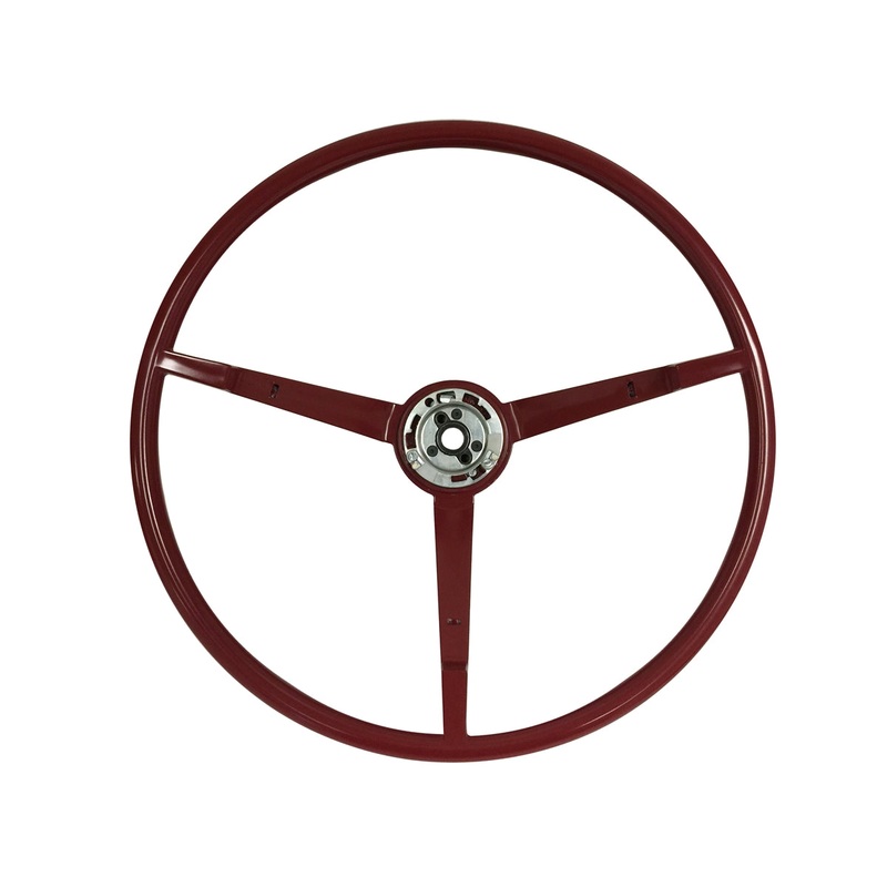 1966 Ford Mustang Red Steering Wheel | ST3034RED66