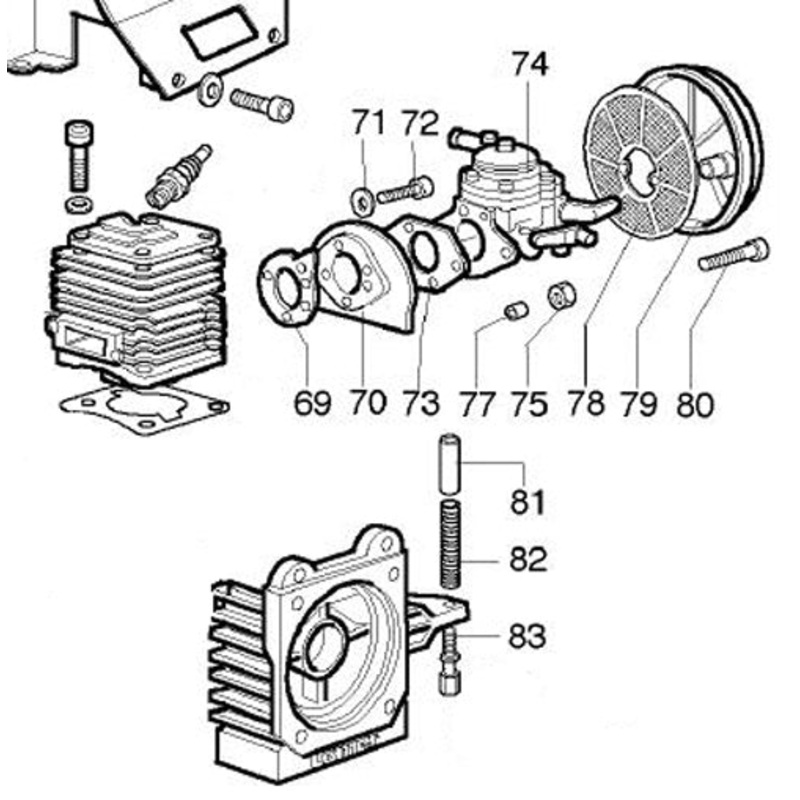 80. (NORM-080-01) K80 M5 x 20 Screw