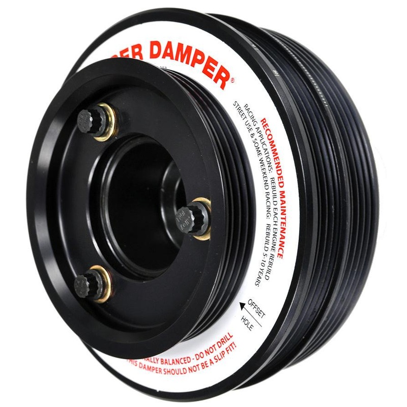 ATI Damper – 5.67in – Alum – (2) 4 & 5 Grv – Nissan – SR20 Rwd – Street – 1Pc