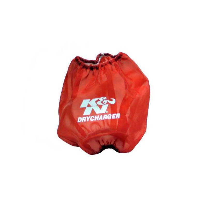 K&N Drycharger Round Tapered Red Air Filter Wrap