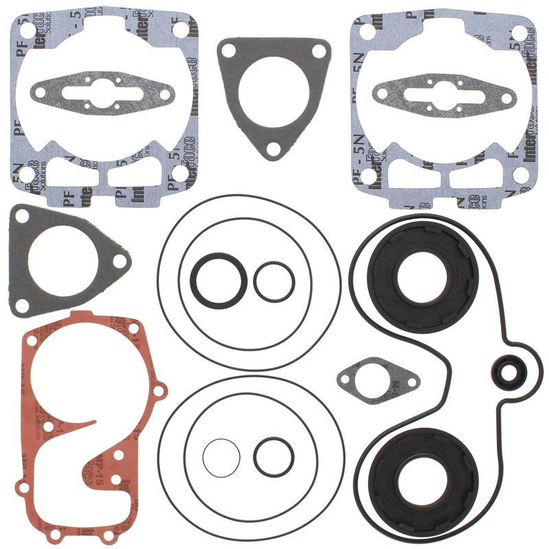 Vertex 711291 Gaskets 2006 Polaris 600 HO Fusion F/O Complete Gasket Kit w/ Oil Seals