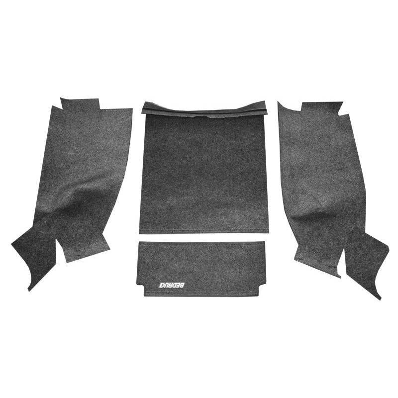 BedRug 87-95 Jeep YJ Rear Kit 4pc Cargo Kit (Incl Tailgate & Cargo Liner)