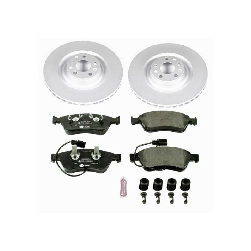 PowerStop Power Stop 09-11 Audi A6 Quattro Front Euro-Stop Brake Kit