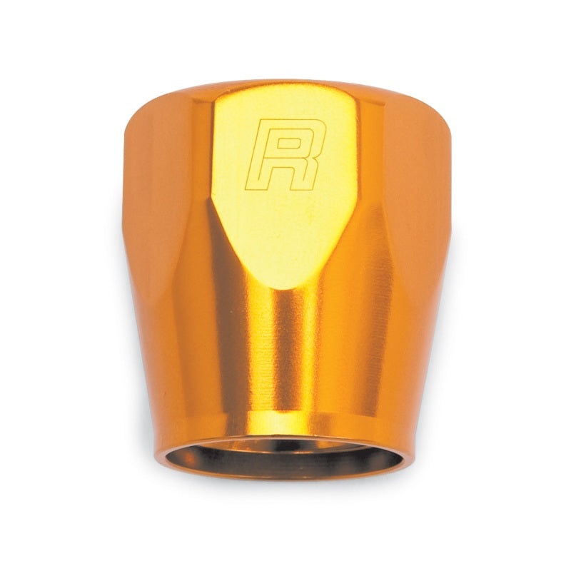 Russell Performance 2-Piece -8 AN Anodized Full Flow Swivel Hose End Sockets (Qty 2) – Orange