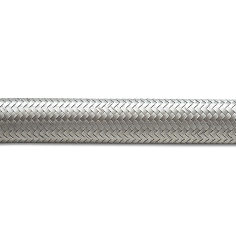 Vibrant -16 AN SS Braided Flex Hose (10 foot roll)