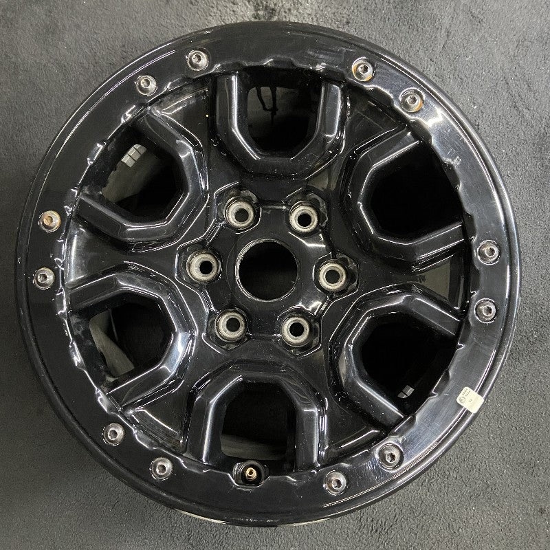 17″ BRONCO 21-22 17×8.5 black outer ring Original OEM Wheel Rim