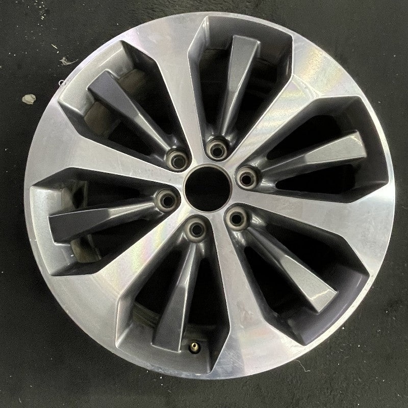 20″ FORD F150 PICKUP 17 20×8.5 12 spoke machined face flash gray pockets Original OEM Wheel Rim