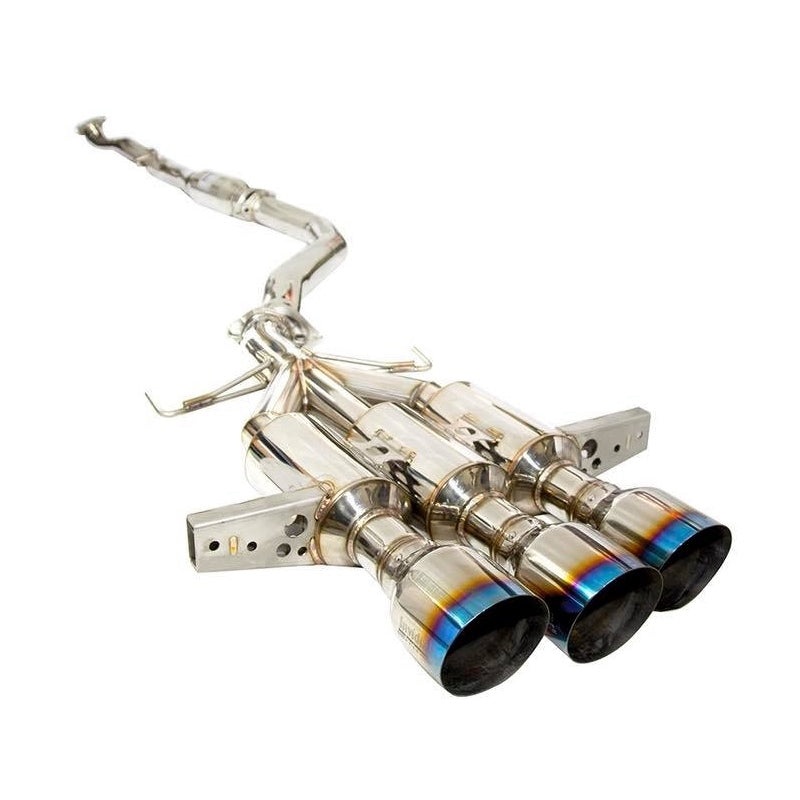 Invidia Gemini R400 Titanium Tip Exhaust w/ Front Pipe – 2017-2021 Honda Civic Type R (FK8)