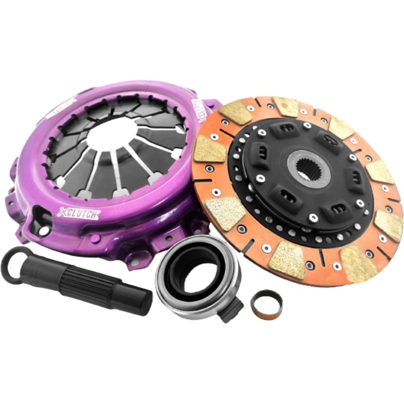 XClutch Stage 2 Single Cushioned Ceramic Clutch Kit | 2002-2006 Acura RSX, 2005-2006 Acura RSX Type-S, and 2006-2011 Honda Civic (XKHN22022-1C)