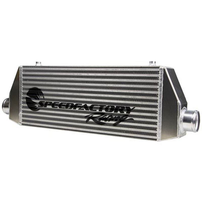 SpeedFactory Racing “Street” Side Inlet/Outlet Universal Front Mount Intercooler – 2.5″ Inlet / 2.5″ Outlet (SF-06-082)