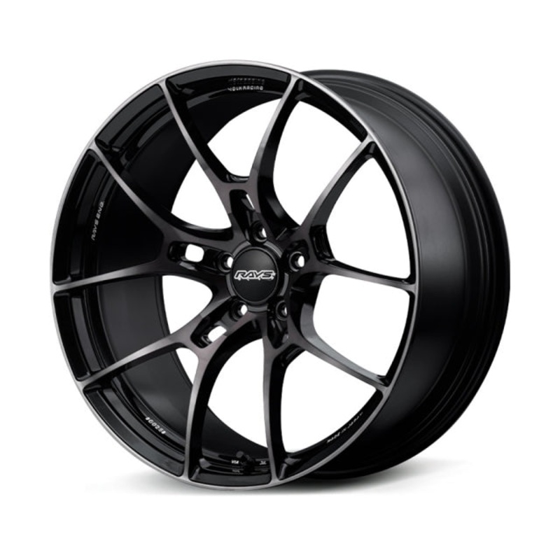 Volk Racing G025 LTD Wheel  – 18×7.5 +48 | 5×114.3 | Pressed Black Clear