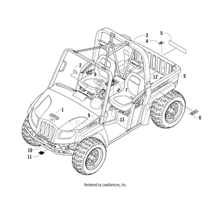 Decal 650 H1 by Arctic Cat