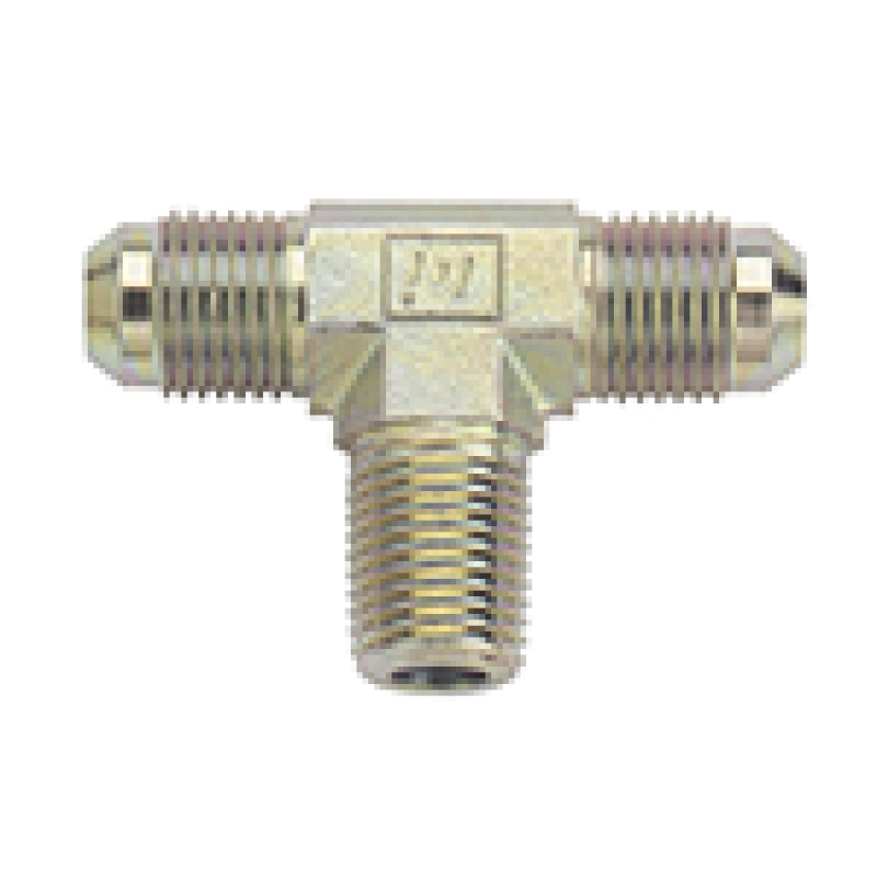 Fragola -3AN Tee 1/8 NPT On Side – Steel