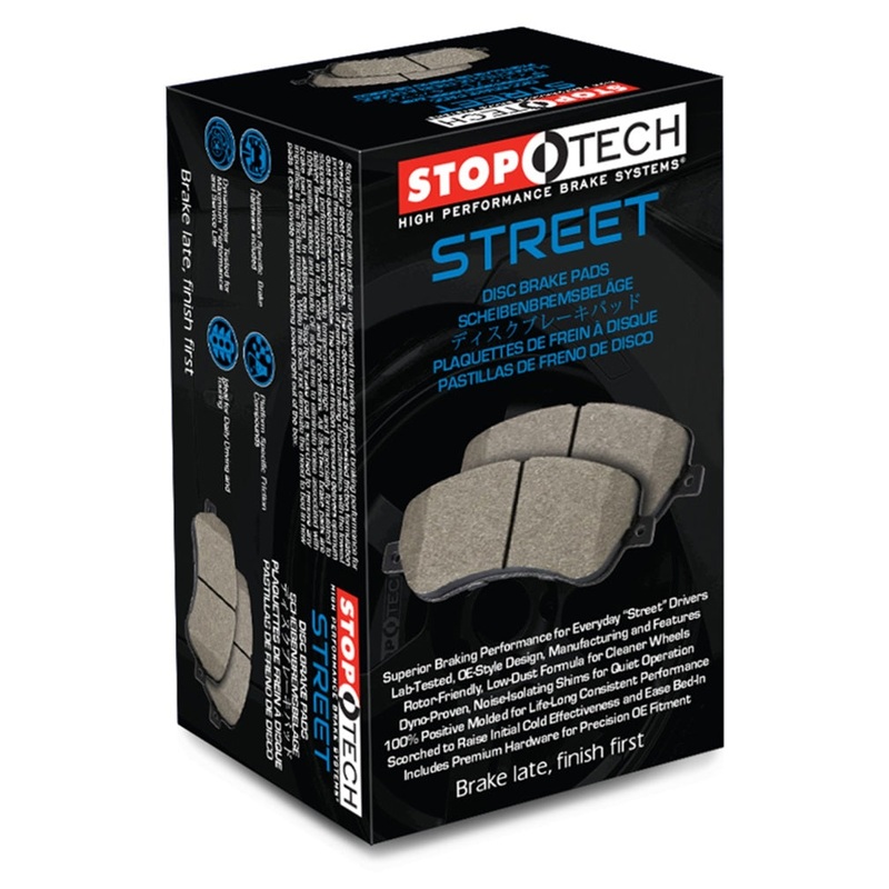 StopTech Street Brake Pads – Front/Rear