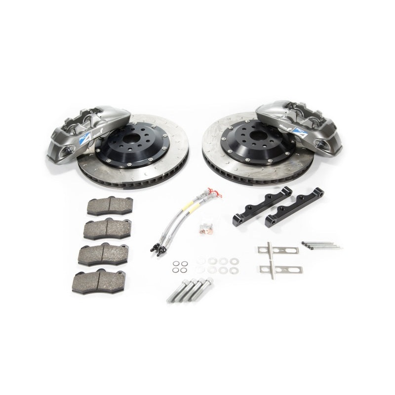 Alcon 2015+ BMW M3 F80 380x32mm Grey 4 Piston Rear Brake Upgrade Kit
