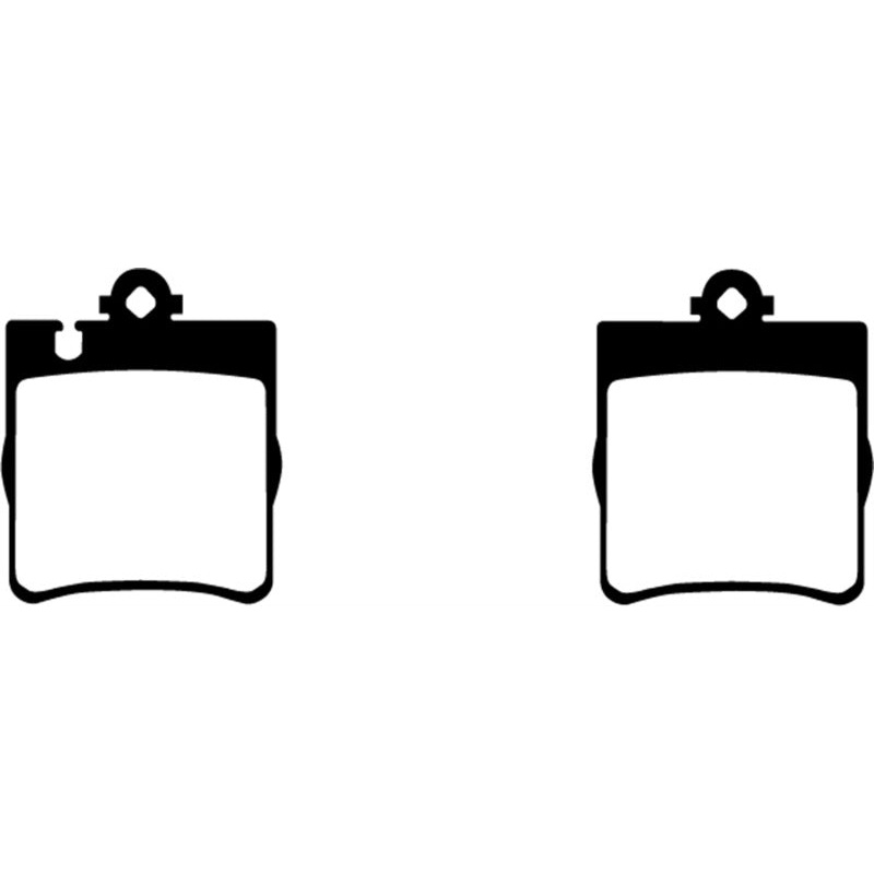 EBC 03 Mercedes-Benz C230 (W203) 2.3 Sport Yellowstuff Rear Brake Pads