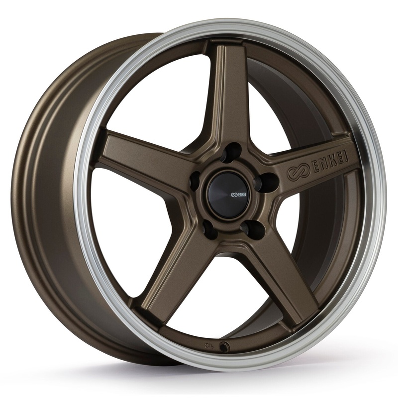 ENKEI Quasar Wheel – 17×7.5 +45 | 5×100 | Matte Bronze