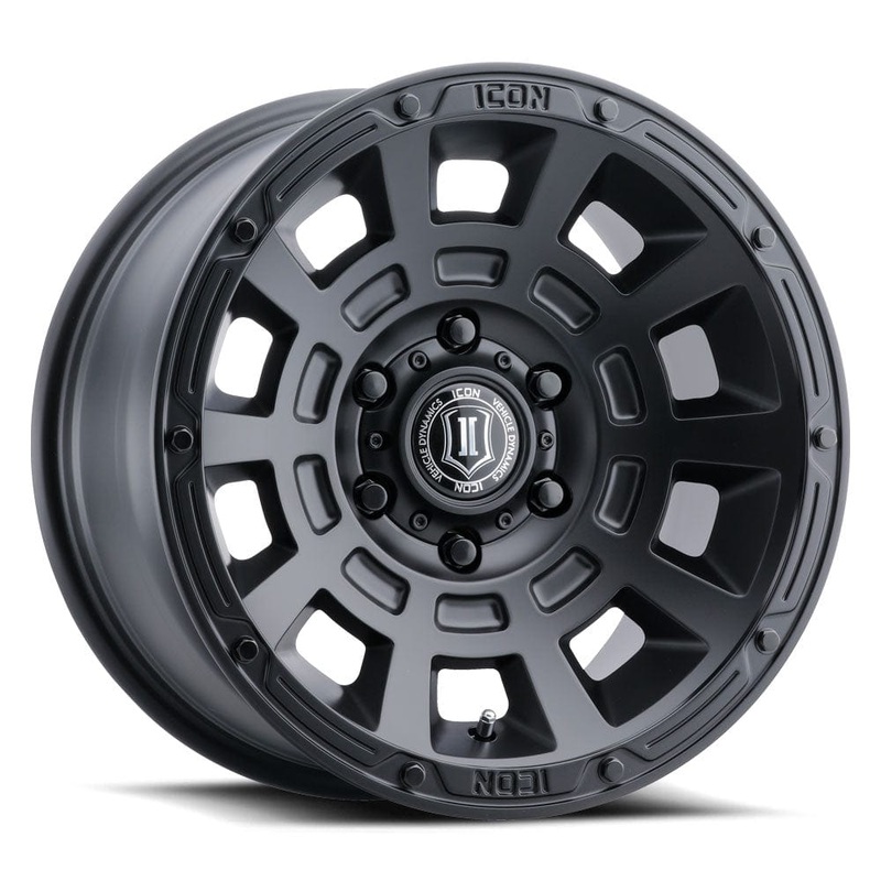 ICON Alloys Thrust 17″ 6×120 Satin Black