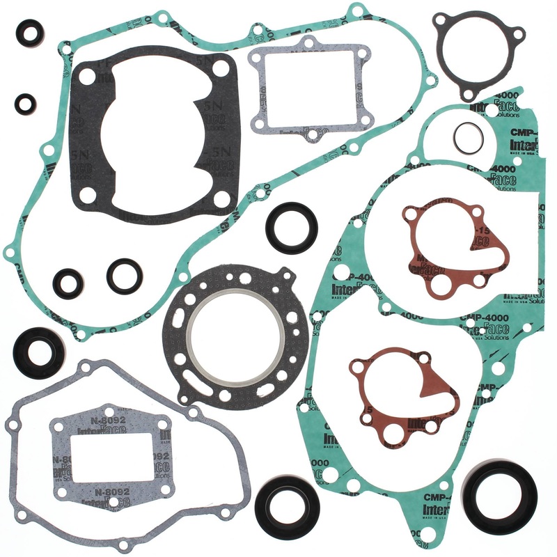 Vertex 811814 Gaskets 85-86 Honda ATC250R Complete Gasket Kit w/ Oil Seals