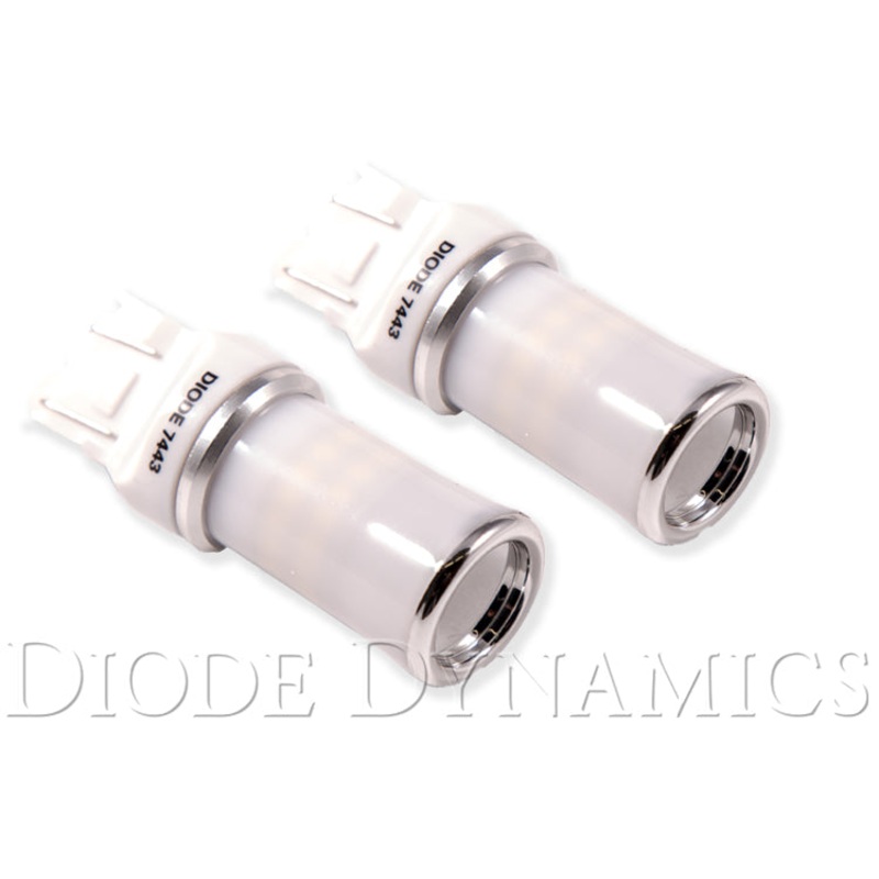 7443 LED Bulb HP48 LED Cool White Pair Diode Dynamics