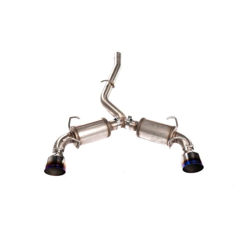 MBRP 13-22 BRZ / 13-16 FRS / 17-21 GT86 / 2022 GR86 Armor Pro Series Dual Exit Catback w/ Burnt Tips | S48043BE