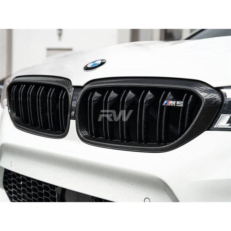 RW Carbon Carbon Fiber Grille Surrounds – BMW / F90 / M5