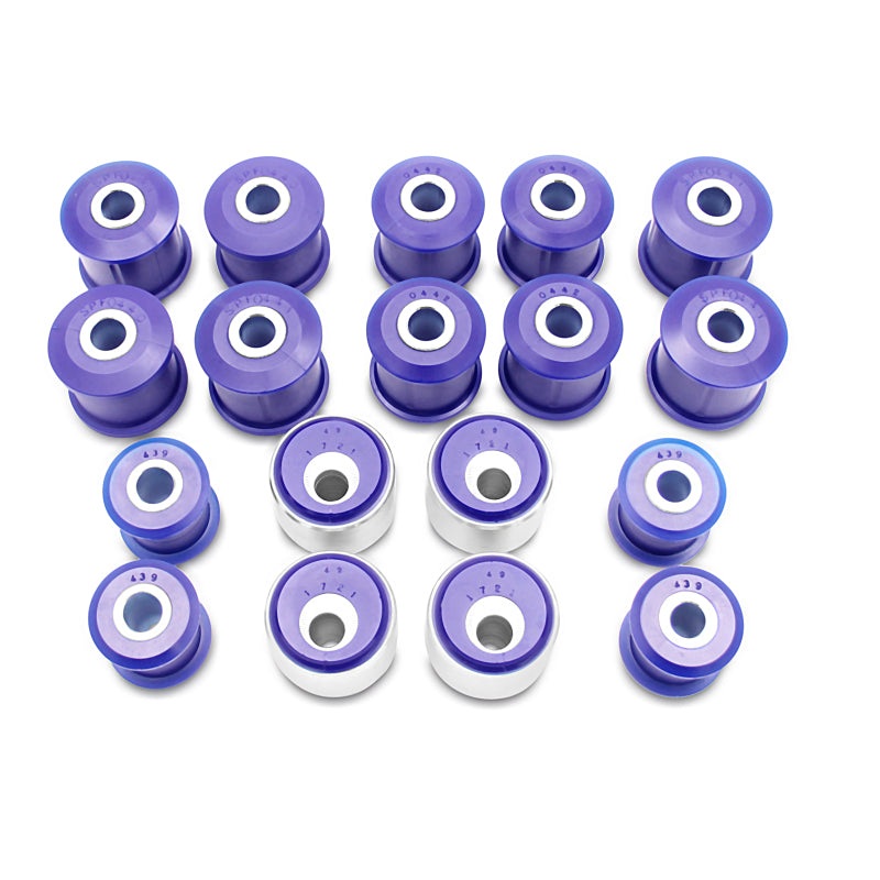 SuperPro 1991 Toyota Land Cruiser Base Front / Rear Vehicle Bushing Kit – 4 Deg. Caster Correction