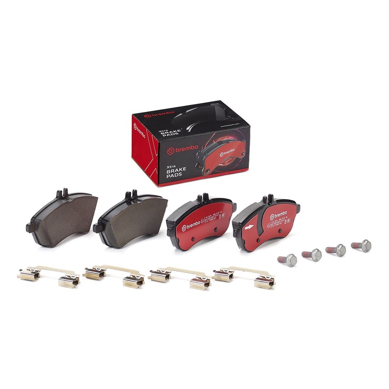 XTRA Low-Met Front Disc Brake Pad Set – P50067X