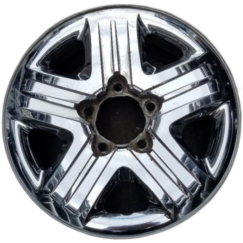 18″ TUNDRA 12-13 18×8 steel chrome clad 5 spoke Original OEM Wheel Rim