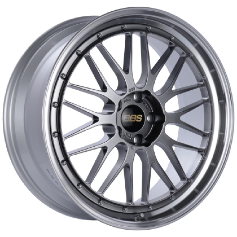 BBS LM 20×10 5×112 ET22 Diamond Black Center / Diamond Cut Lip Wheel PFS/Clip Required